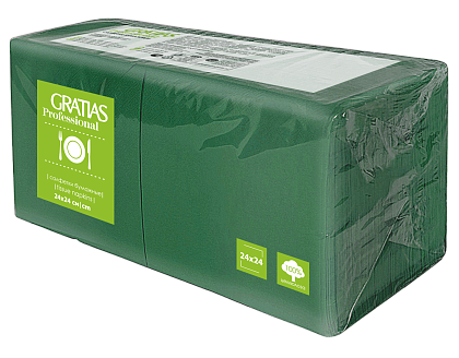 Салфетки бумажные Gratias Professional BigPack 2 сл, зеленые